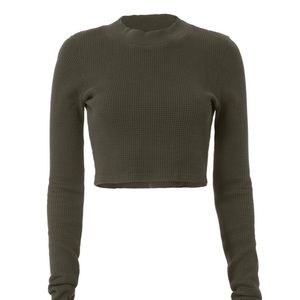 Cotton Citizen crop thermal top! Brand new!